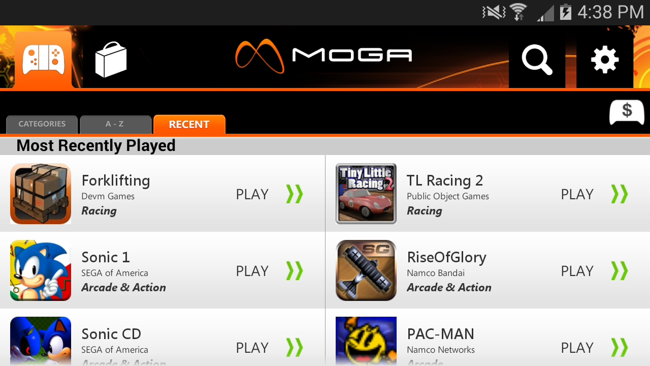 MOGA Pivot Application